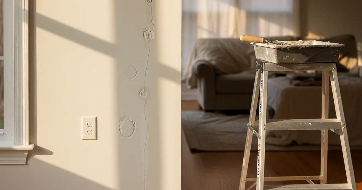 The most common drywall problems in Fairfax County homes and how to spot them